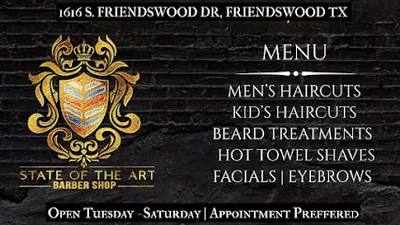 State Of The Art Barber Shop - Friendswood