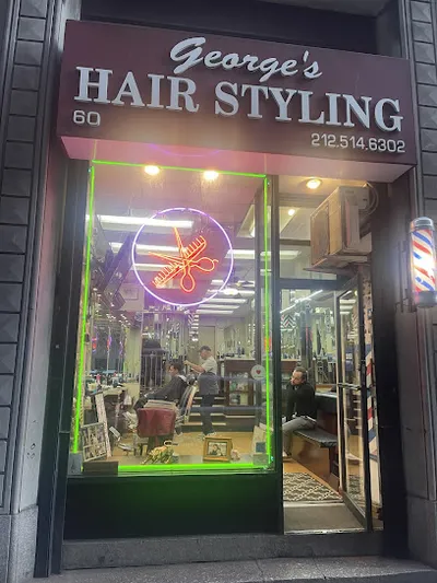 George's Barbershop - NYC Wall Street Men's Hair Stylist