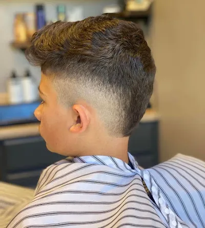 The Blonde Barber