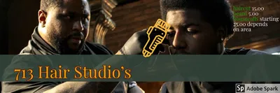 1.713 Hair Studios barber! House call aswell