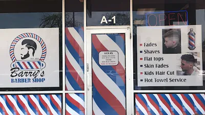 We Have Moved- Barry's Barber Shop