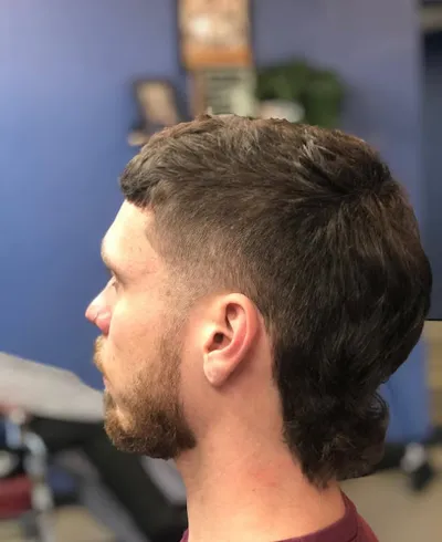 Chris the barber at Vancouver Barber Company