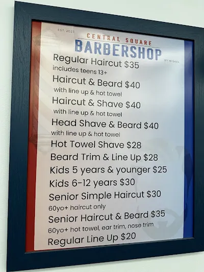 Central Square Barbershop by Misael