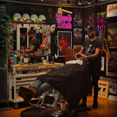 Deadbeat's Record Store and Barbershop
