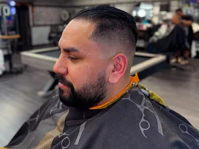 TREY FADEZ AT THE BARBER STATION