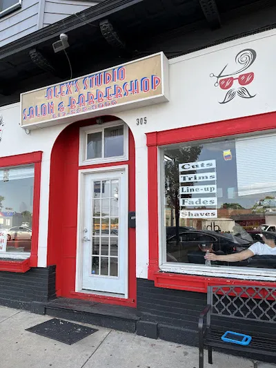 Alex’s Studio Salon & Barbershop.