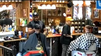 Barber shop. Old Hickory Barber est 1985
