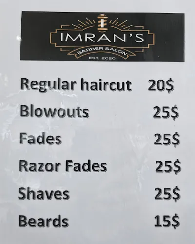 Imran's barber salon