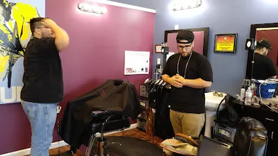 upscale barber salon