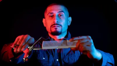 Barber Sebastian Torres LA Barbershop
