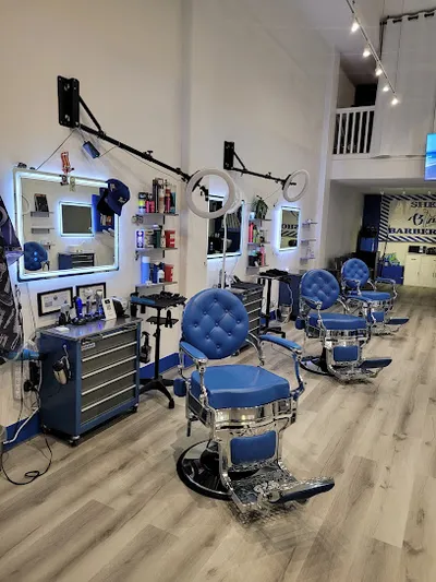Blue The Lady Barber