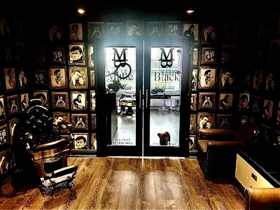 Matte Black Barber Studio