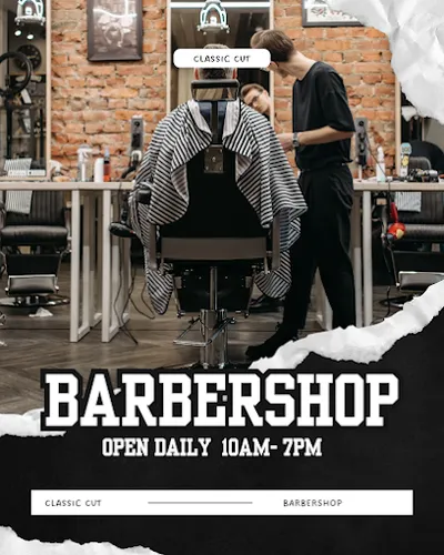 Classic cut barber shop
