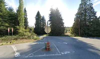 Hwy 104 at Barber Cutoff