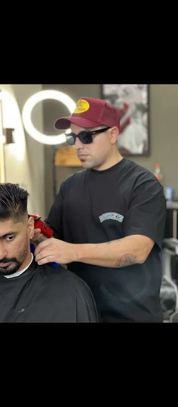 Alexander Scissorhands at DUCKETS Barbershop