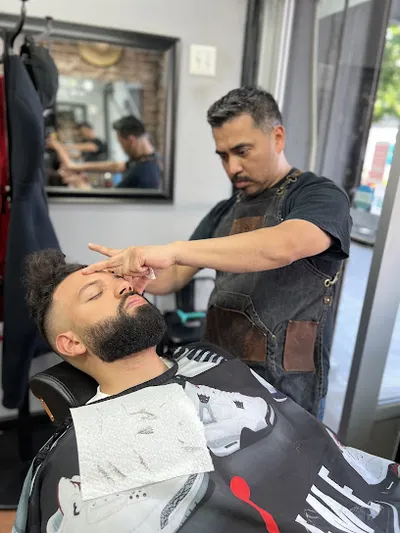 Franky at Sculptures Barber Shop