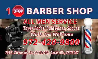 1 Stop Barber Shop
