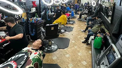 Uptown and fresh barbershop