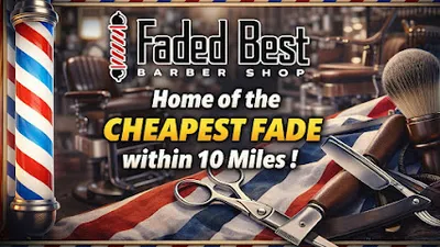 Faded Best Barber Shop ( Cheapest Fade In 10 Miles ! )