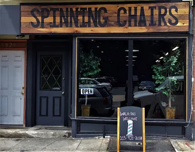 Spinning Chairs Barber Shop