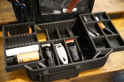 Barber Backpack : Portable Clipper Case