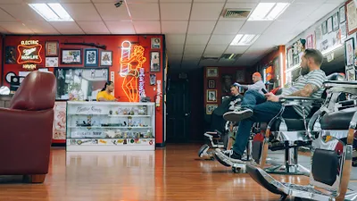 The Lucky 88 barbershop