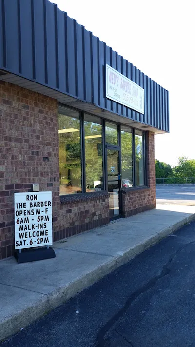 Ron, barber/ at Ned’s Barbershop