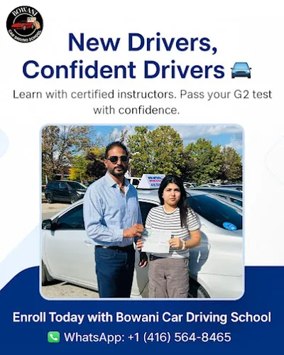 Bowani Car Driving School - Best Driving Instructor in Brampton