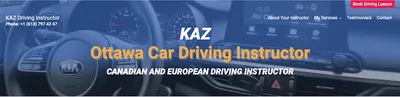 KAZ Ottawa Driving Instructor