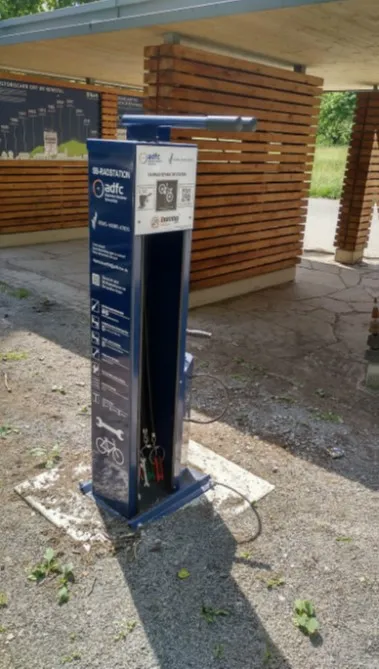 Fahrrad-Reparaturstation