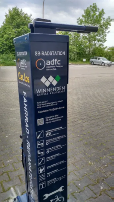 Fahrrad-Reparaturstation