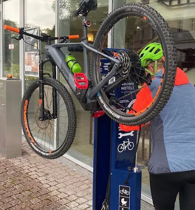 Fahrrad-Reparaturstation Darmstadt