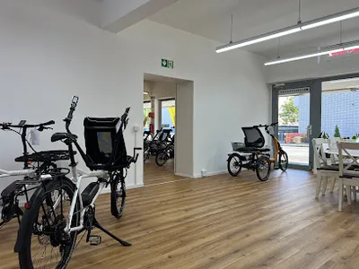 Antritt Fahrradwerkstatt