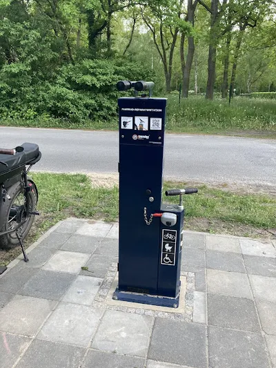 Öffentliche Fahrrad-Selbst-Reparatur-Station
