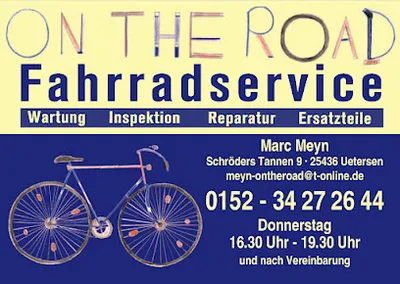 Fahrradservice On The Road Uetersen