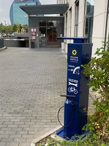 Fahrrad-Reparaturstation Frankfurt