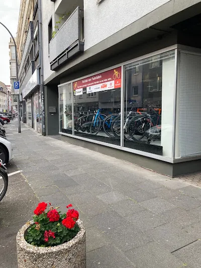 Hinterm Lenker Vertrieb von Fahrrädern