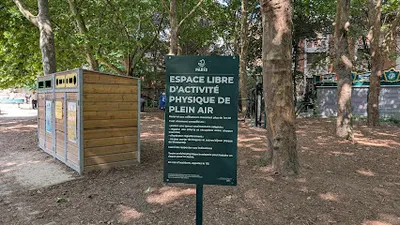 Espace libre d'activite de plein air