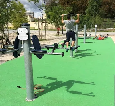 Aire de fitness Sergent Blandan