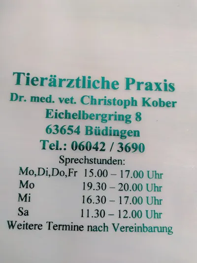 Dr. med. vet. Christoph Kober