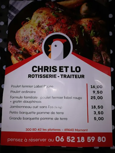 chris et lo traiteur