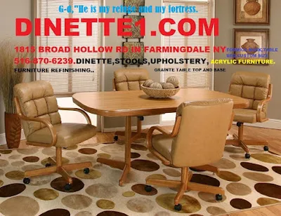 dinette,stools,Reupholstery in Massapequa